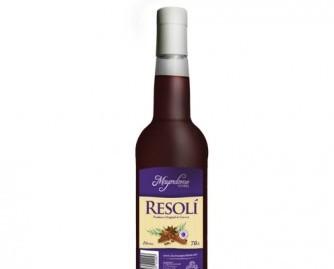 Botella de Resoli. 