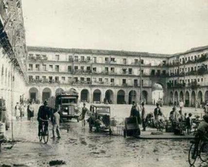 Enclave histórico. Plaza de la corredera de Córdoba.
