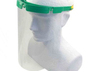 Pantallla protectora. Pantalla de protección facial destinada a la protección de los ojos y la cara