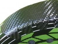 Raquetas. Protector padel 100% Carbono Talla XL 