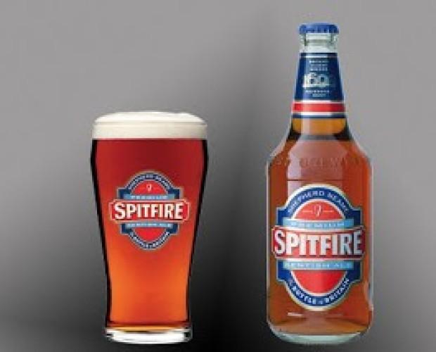 Spitfire. Cerveza inglesa, tipo Kentish Ale, de 4,5 % de alcohol