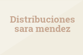 Distribuciones Sara Mendez
