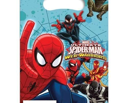 Bolsa de Spiderman. Bolsas de chuches y juguetes