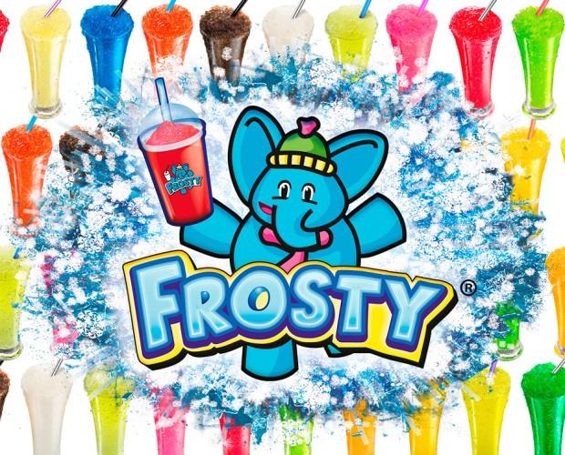 Frosty Multisabor. 15 sabores disponibles de granizados
