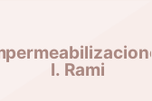 Impermeabilizaciones I. Rami