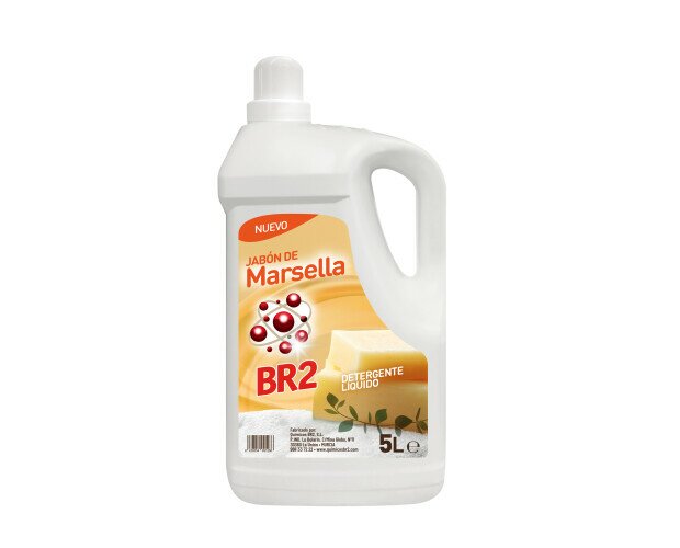 Marsella 5 litros. Detergentes en formato ahorro: Gel Activo, Marsella, Ropa Color, Sensación floral.
