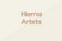 Hierros Arteta