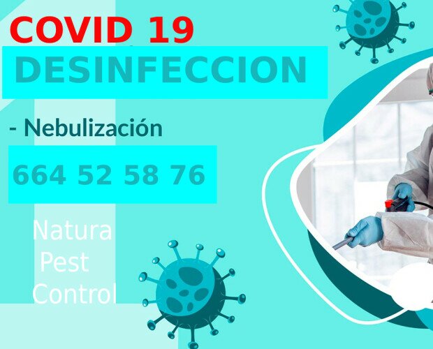Desinfección Covid-19. Desinfección de  Covid-19  en hoteles, casas particulares y empresas