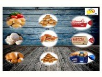 Pan Congelado. Panes de importación, pan de sandwich, pan de hamburguesa con harina / semillas, pan de hotdog importado, bollo con pasas