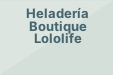 Heladería Boutique Lololife