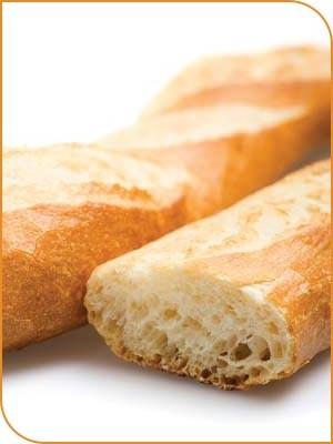 Panes especiales. Baguettes y barra integral o sin sal