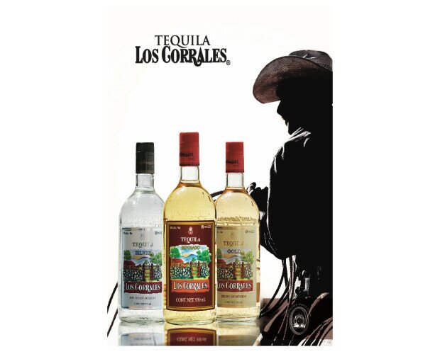 Tequila Los Corrales. Tequila Los Corrales Gold y Silver. Origen: México. Graduación: 35%