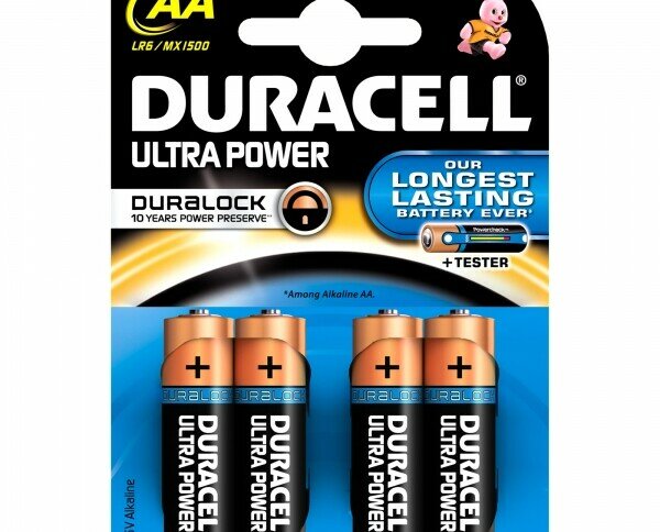 Duracell Ultra Power. Baterías de máximo rendimiento duradero