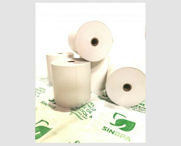 Rollo de papel térmico. Rollos de papel térmico disponibles en varias medidas. Personalizables