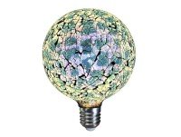 Lámparas de Mesa. Lampara Decorativa Filamento Led Globo Tiffany E27 4W 360º 230V Azul