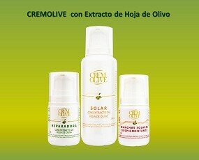 CremOlive con EHO. Productos CremOlive con Extracto de Hoja de Olivo