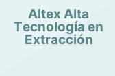 Altex Alta Tecnología en Extracción