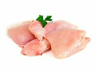 Pollo. Contramuslo de pollo sin hueso y sin piel 