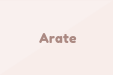 Arate