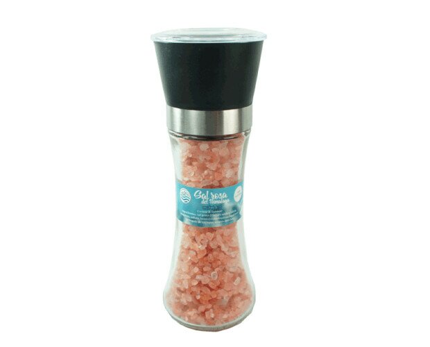 Molinillo de sal rosa. Disponemos de los siguientes granulados: 2 a 4 mm