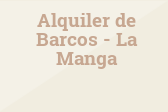 Alquiler de Barcos-La Manga