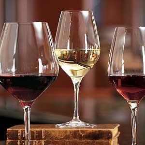 Copas de Vino. Copas de cristal para vino