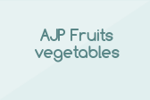 AJP Fruits vegetables