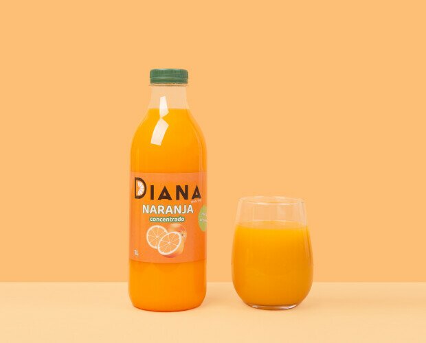 Zumos Diana. Concentrado de Naranja 1L. Zumos Ofrecemos una amplia variedad de sabores. Diana