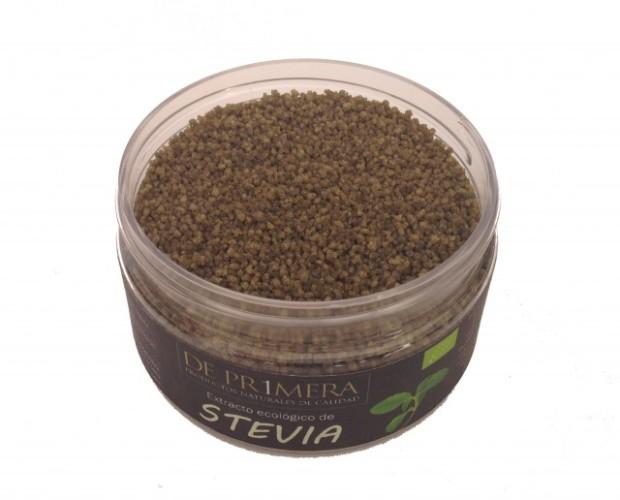 Extracto ecológico de stevia. Endulza 300 veces más que el azúcar
