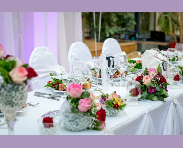 Catering para bodas. Servicios de camareros, menús románticos y más