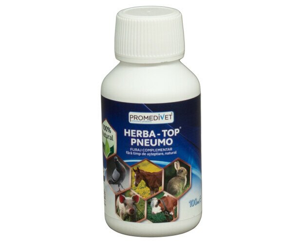 Herba-pneumo 100 ml. Es eficaz en el tratamiento de infecciones bacterianas, fúngicas y virales