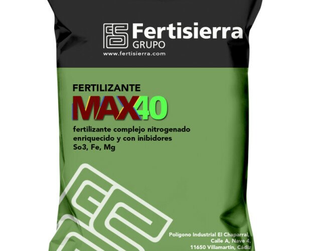 MAX40. Fertilizante nitrogenado, de alta generación, con inhibidor de la urea