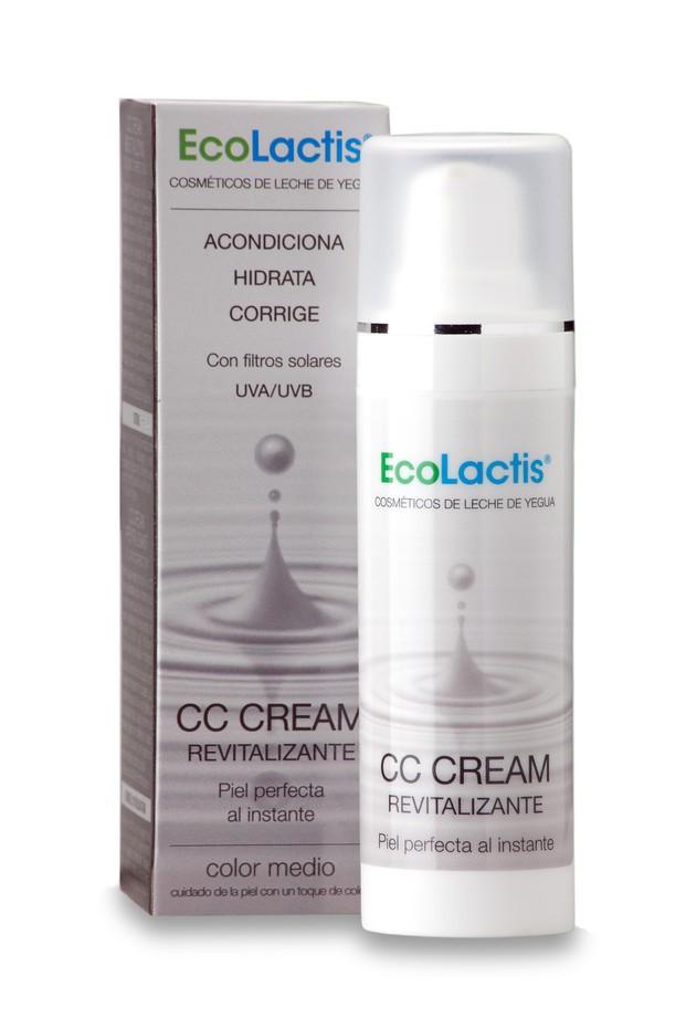 EcoLactis Cremas. CC Cream Revitalizante enriquecida con leche de yegua
