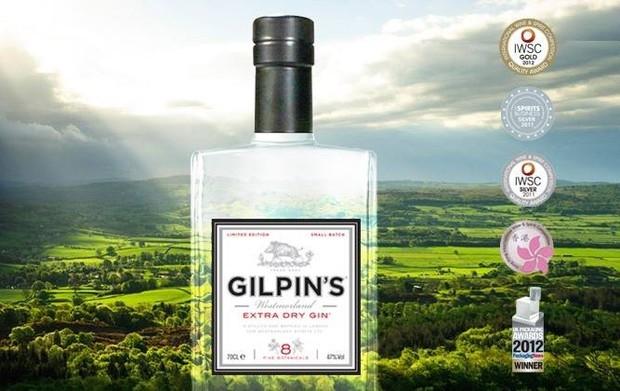 Gilpins gin y sus premios. Ginebra galardonada en el mundo