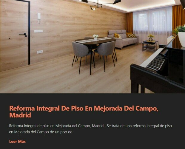 Reforma integral Piso en Mejorada. Reforma integral de piso realizada en Madrid Reforma integral habitacion mejorada del