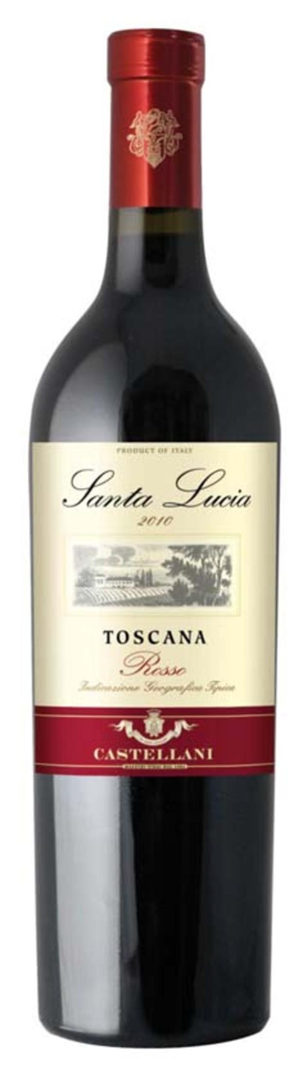Toscana Rosso Santa Lucia. Toscana 85% Sangiovese, 15% Cabernet Sauvignon