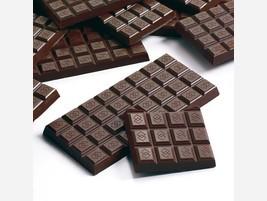 Chocolatinas. Chocolate negro, chocolate a la taza