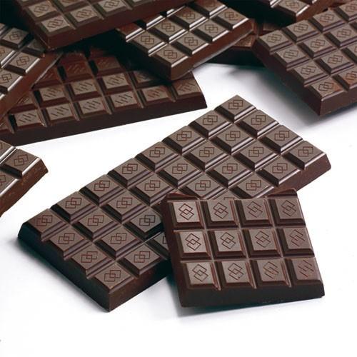 Chocolatinas.Chocolate negro, chocolate a la taza