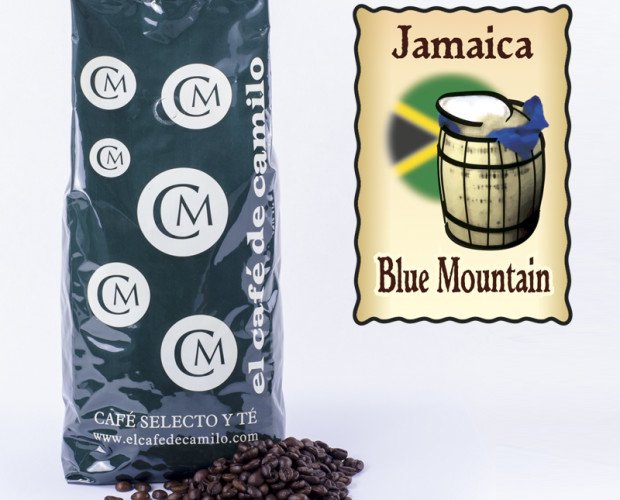 Café Jamaica Blue Mountain. Este café tiene un contenido en cafeína sumamente bajo y los paladares más exigentes lo distinguen por su blando sabor.
