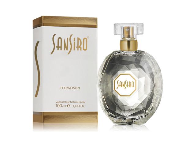 Perfume Sansori. Para mujer, de 100 ml