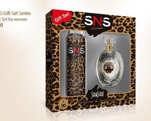 Perfume y crema Gift Set Series. Kit para mujeres