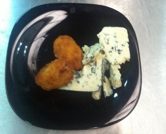 Croqueta de queso azul. Simplemente deliciosas