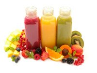 Néctares de Frutas. Diversos sabores de néctares de frutas