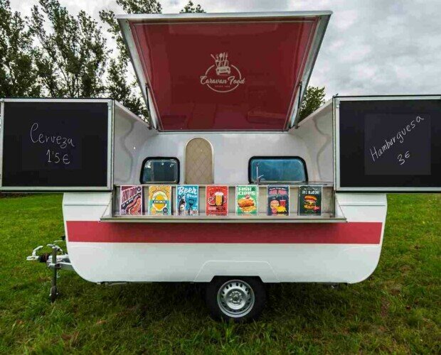 Food Truck Rosa. Ofrecemos una amplia variedad de modelos