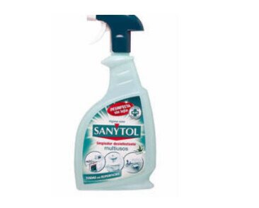 Desinfectante Sanytol. Eficaz contra las bacterias y hongos más comunes en el hogar.