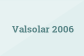 Valsolar 2006