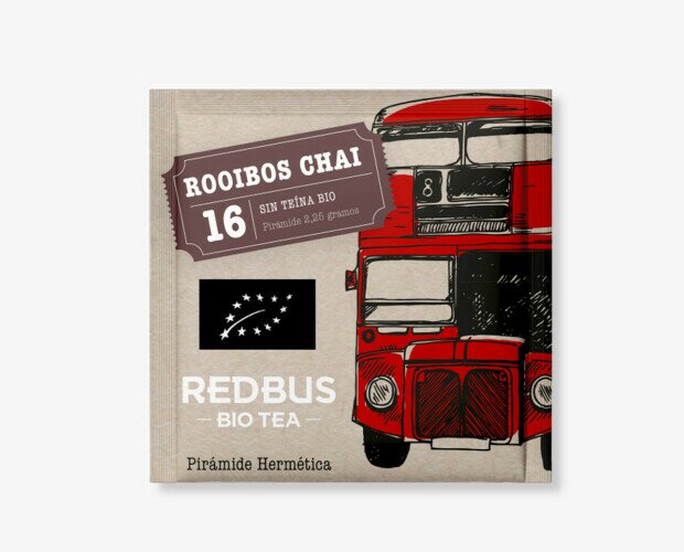 Redbus rooibos chai. Rooibos Chai BIO, delicioso Té verde japonés, aromatizado con cerezas