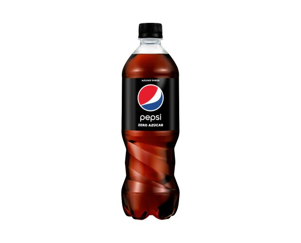 Pepsi Zero reciclada. Botella hecha con botellas recicladas