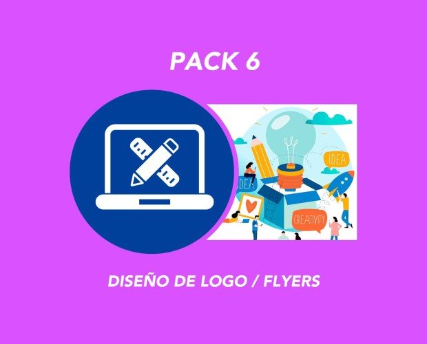 Pack 6. Diseño de Logo / Flyer