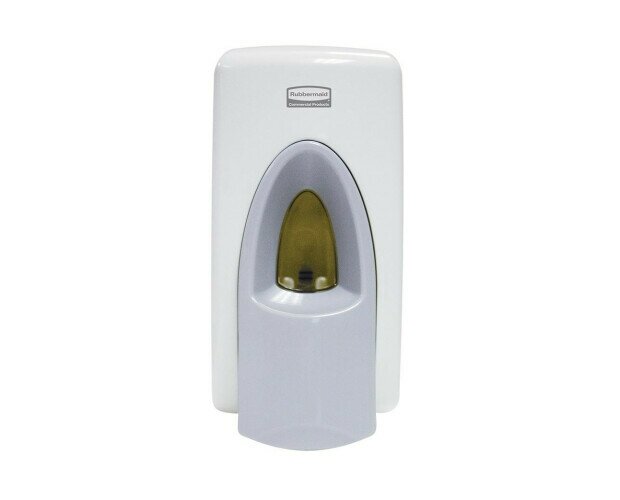 Dispensador Spray Soap Blanco Gris. Dispensador Spray Soap diseñado para dispensar jabón en forma de spray o rociado